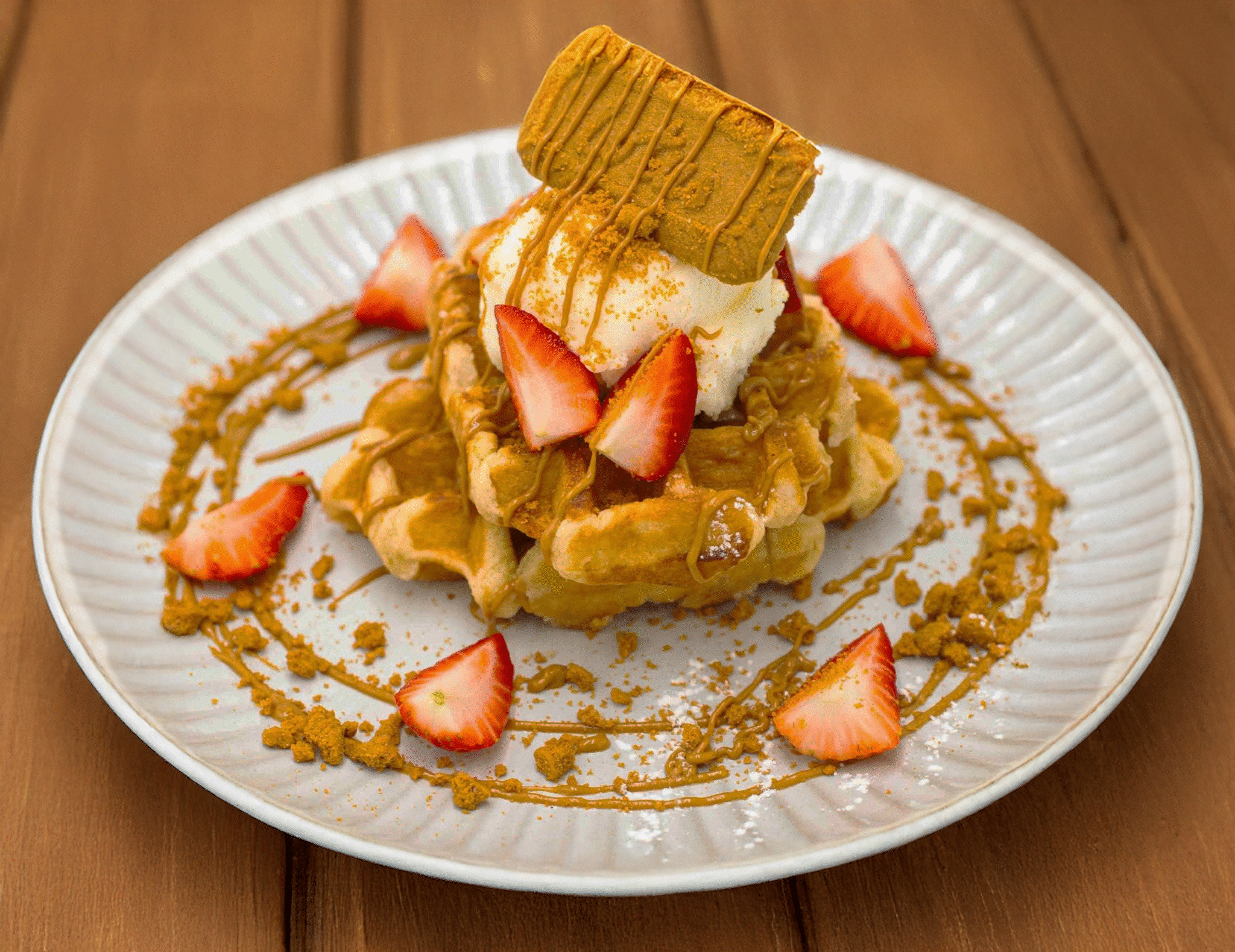 Biscoff Waffle